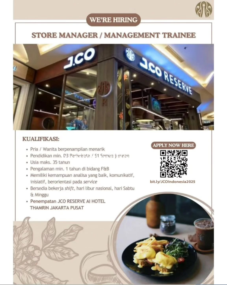 Lowongan Kerja Management Trainee